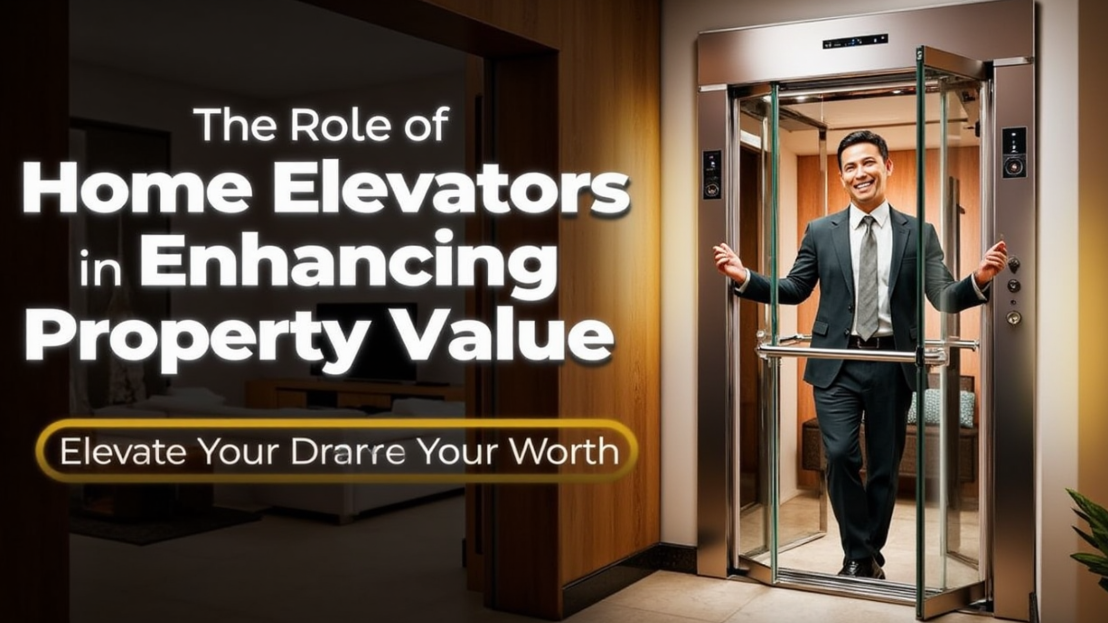 The Role of Home Elevators in Enhancing Property Value